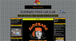 Desktop Screenshot of eldorado-stock-car-club.com